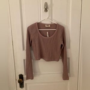 Madewell waffle shirt M with tags on